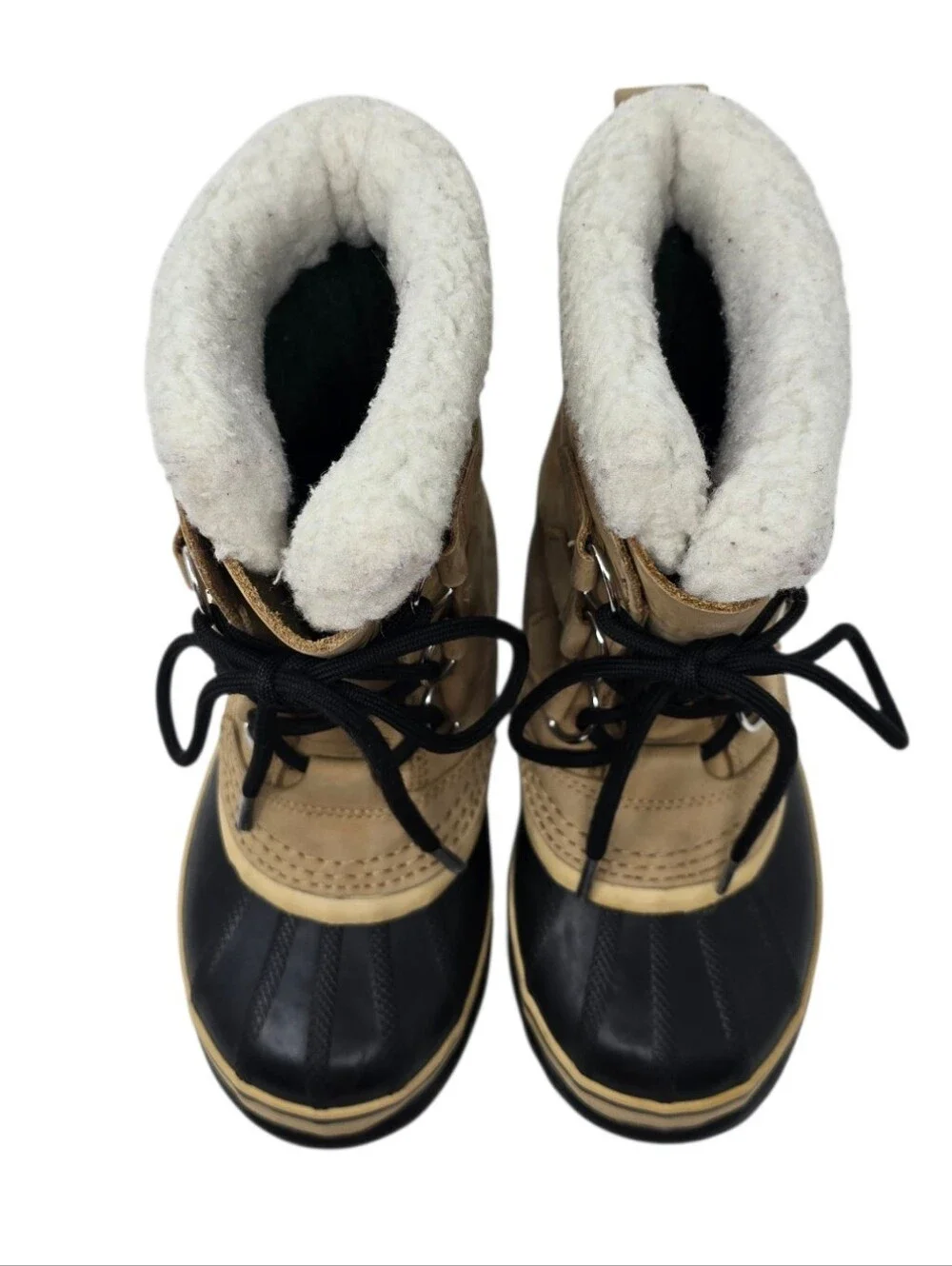 Sorel Caribou Waterproof Lined Lace Up Winter Snow Boots Little Kid Size 1